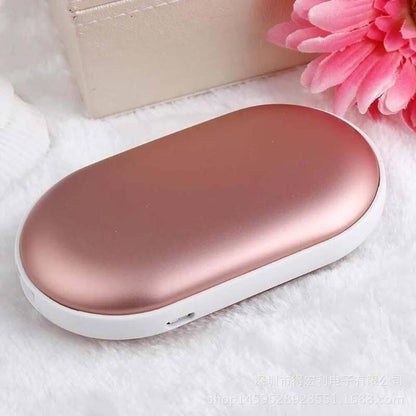 Rechargeable Hand Warmer Power Bank USB C Three Heat Levels Portable Design