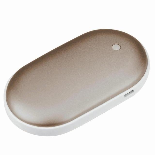 Rechargeable Hand Warmer Power Bank USB C Three Heat Levels Portable Design