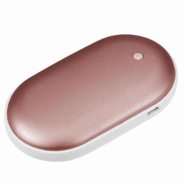Rechargeable Hand Warmer Power Bank USB C Three Heat Levels Portable Design