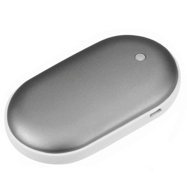 Rechargeable Hand Warmer Power Bank USB C Three Heat Levels Portable Design