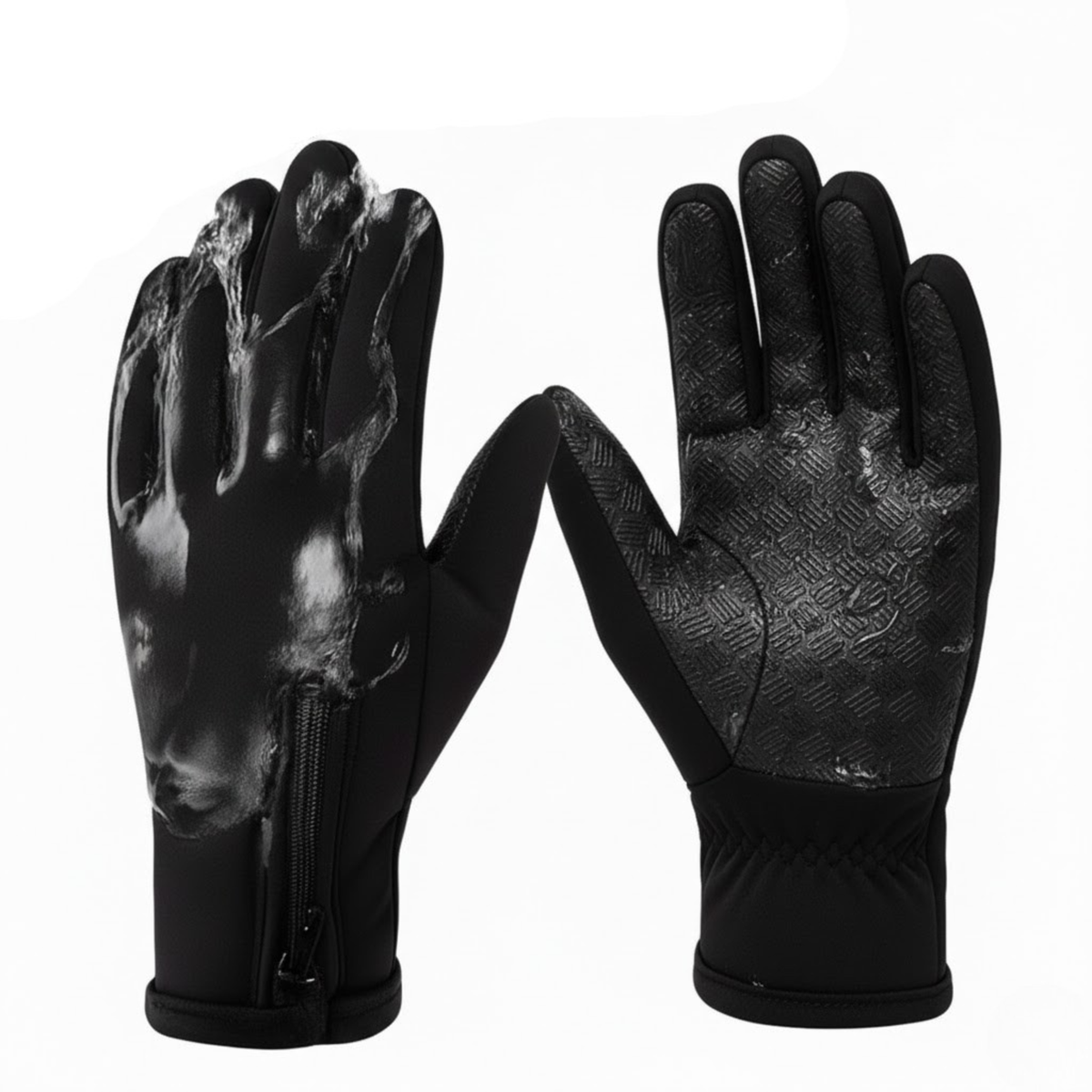 Rechargeable Heated Gloves Skiing Waterproof Touchscreen Thermal Grip Winter Outdoor
