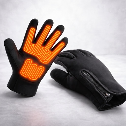 Rechargeable Heated Gloves Skiing Waterproof Touchscreen Thermal Grip Winter Outdoor