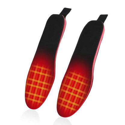 Rechargeable Heated Insoles High Arch Support Wireless Remote USB C Winter Shoe Inserts