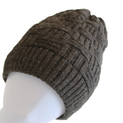 Rechargeable Heated Winter Beanie Ear Flaps 3400mAh Battery Knit Skull Cap Hat