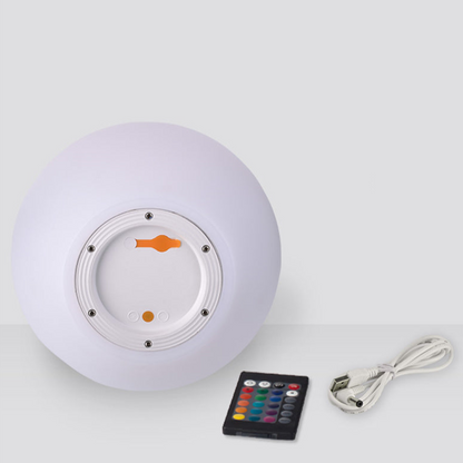 Rechargeable LED Table Lamp with Remote Control RGB Color Changing USB Wireless Desk Lamp Decorative Night Light