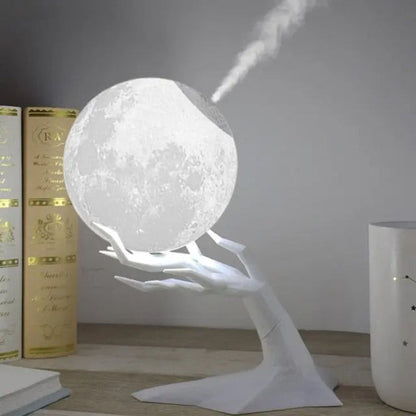 Rechargeable Lamp with Humidifier LED Ambient Light Air Humidifier
