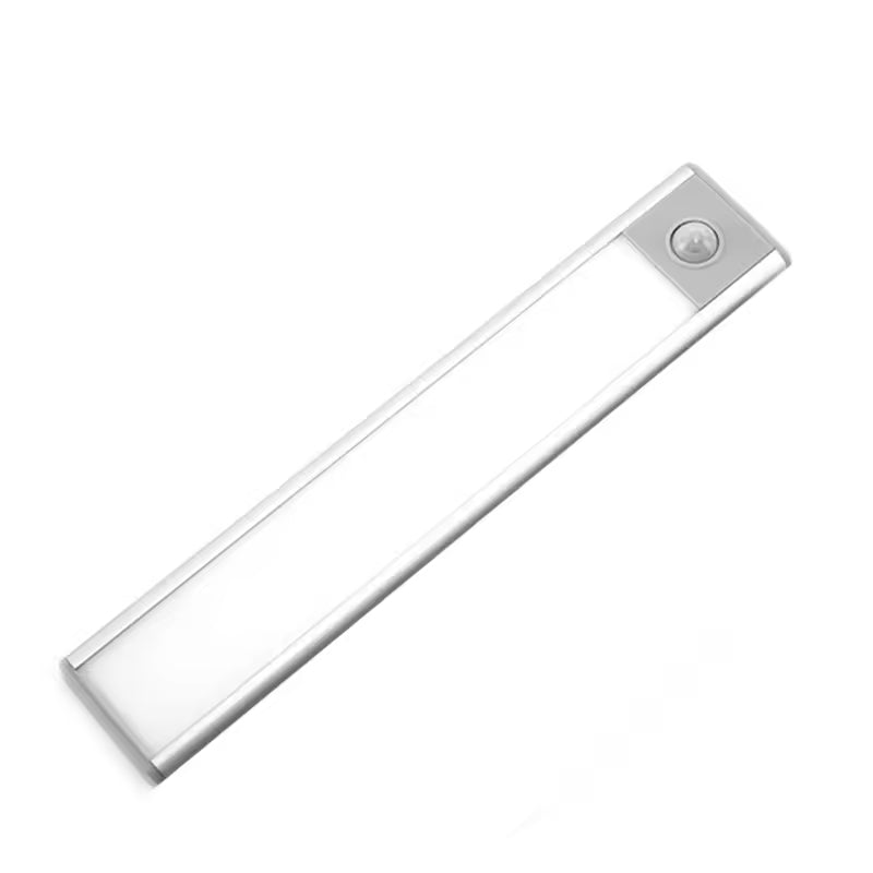Rechargeable Motion Sensor LED Cabinet Light USB Wireless Under Cabinet Light for Kitchen Closet Wardrobe