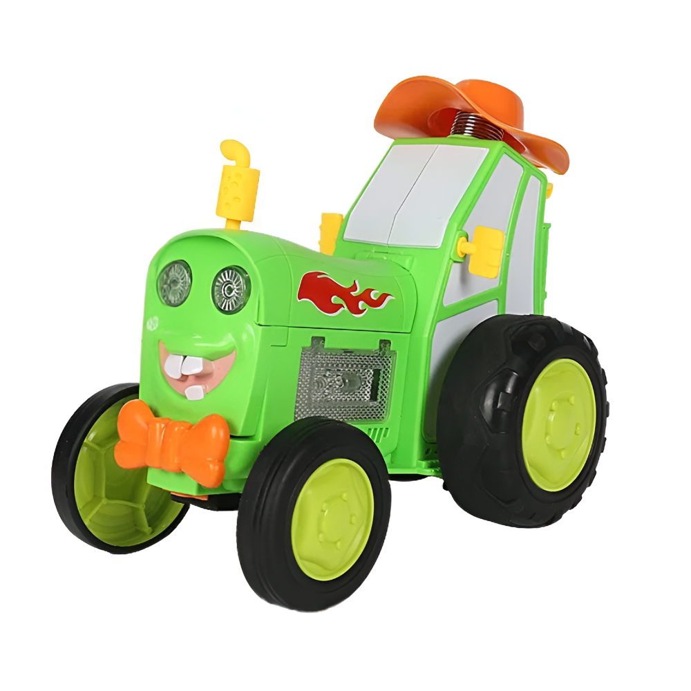 Rechargeable RC Stunt Car with Flip and Spin Action