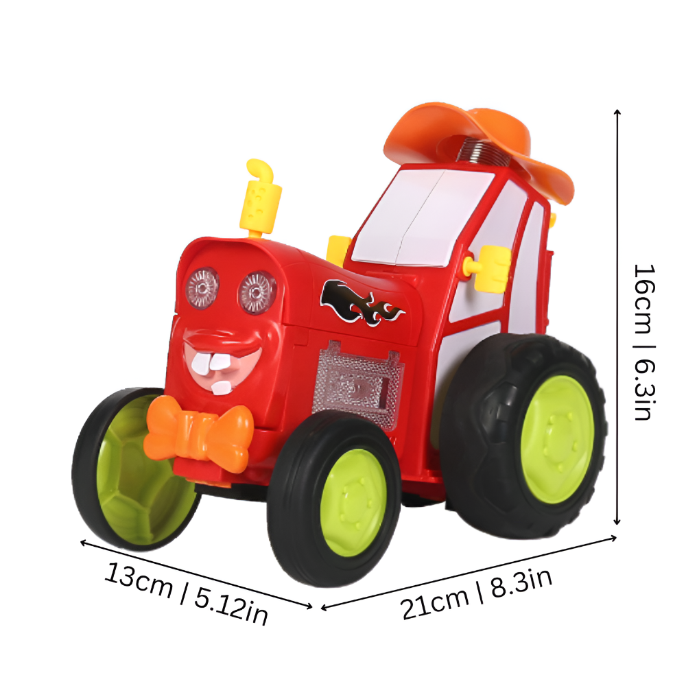 Rechargeable RC Stunt Car with Flip and Spin Action