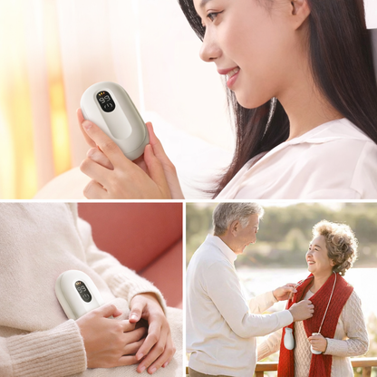 Rechargeable Reusable Hand Warmers Magnetic Portable Pocket Heater Set of Two