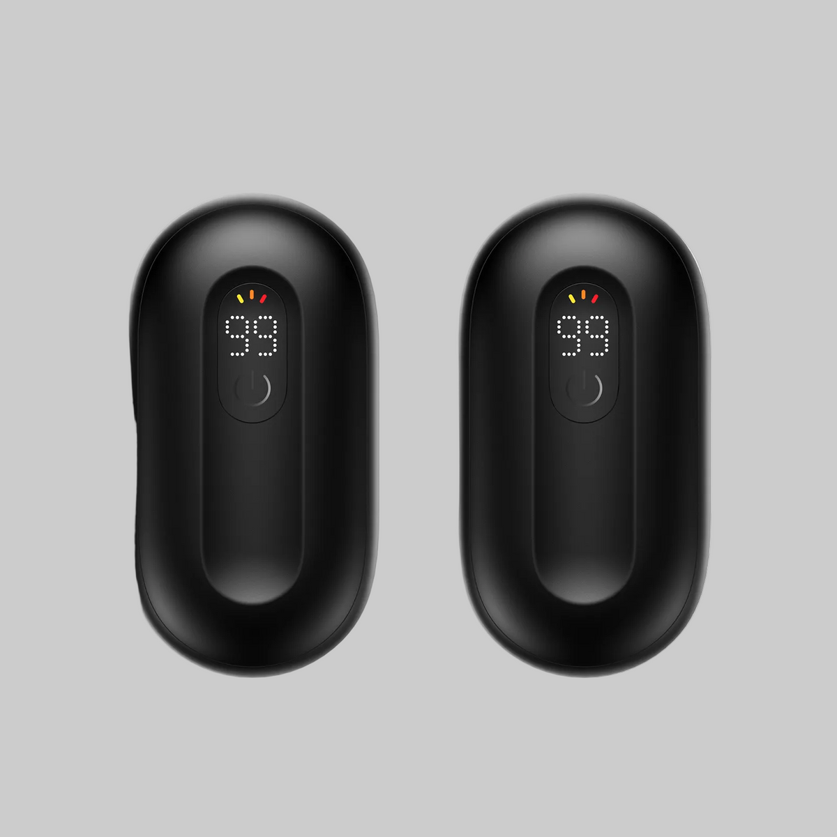 Rechargeable Reusable Hand Warmers Magnetic Portable Pocket Heater Set of Two