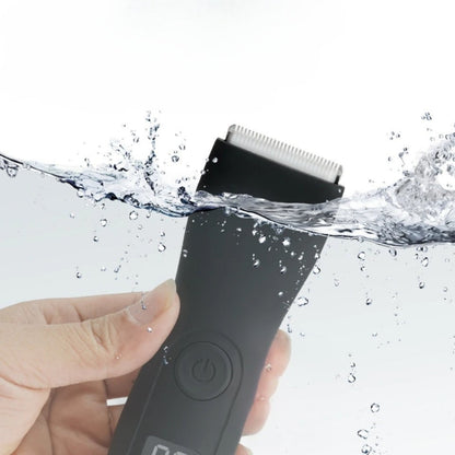 Rechargeable Waterproof Body Hair Trimmer for Smooth Gentle Grooming