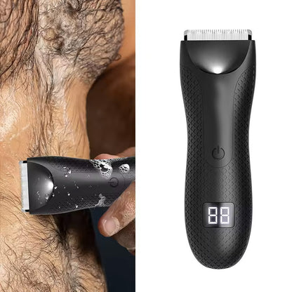 Rechargeable Waterproof Body Trimmer Precision Grooming Trimmer Wet & Dry Shaving
