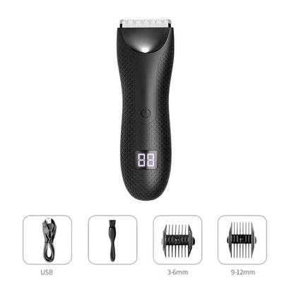 Rechargeable Waterproof Body Trimmer Precision Grooming Trimmer Wet & Dry Shaving