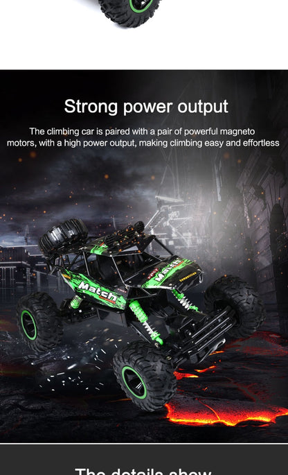 Τηλεκατευθυνόμενο 4x4 monster truck εκτός δρόμου με ανάρτηση
