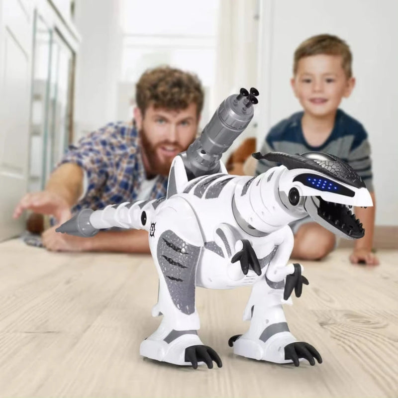 Remote Control Robot Dinosaur Toy with Lights and Music