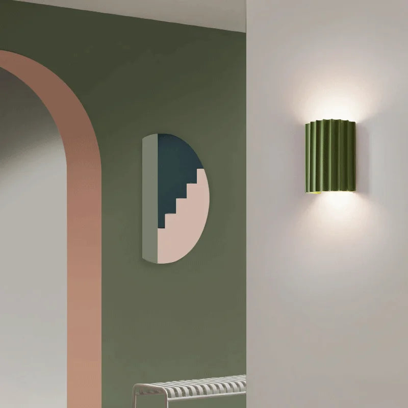 Resin Wall Light with Soft LED Lighting – Modern Decorative Wall Lamp