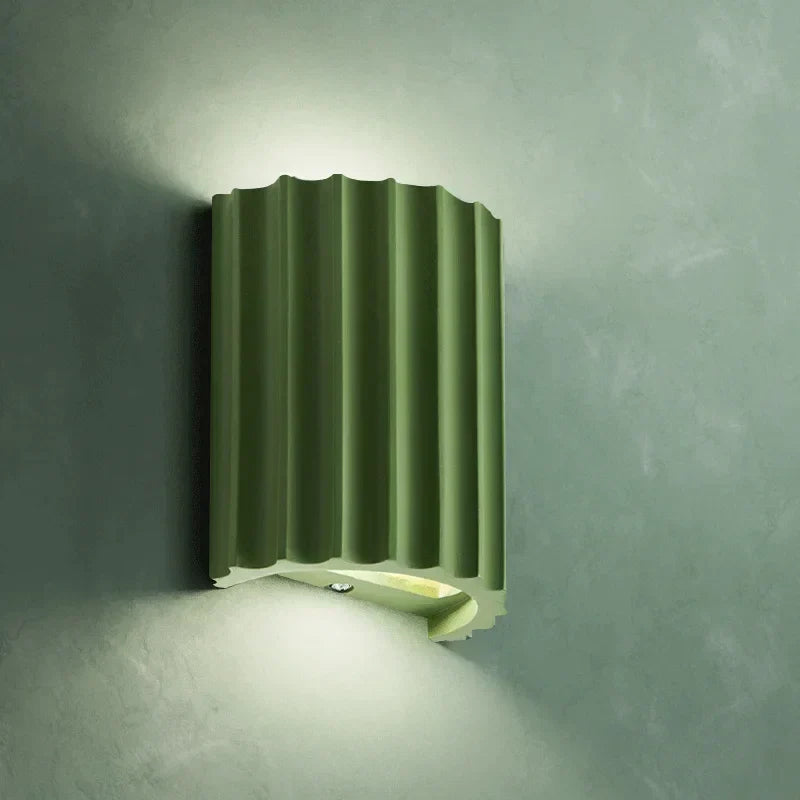 Resin Wall Light with Soft LED Lighting – Modern Decorative Wall Lamp