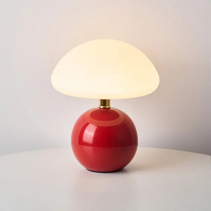 Retro svampelampe til bordet LED med tre farvetemperaturer varmt stemningslys