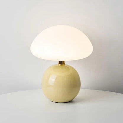 Retro svampelampe til bordet LED med tre farvetemperaturer varmt stemningslys