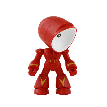 Robot Table Lamp With Soft Light For Kids Bedroom Desk And Nightstand