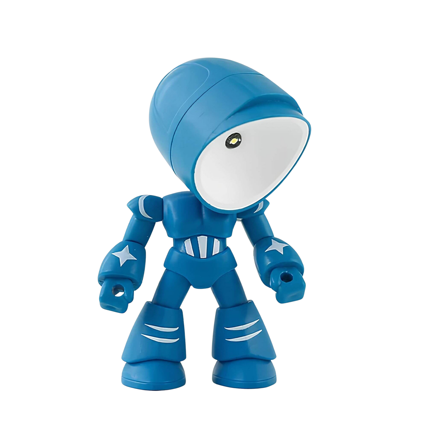 Robot Table Lamp With Soft Light For Kids Bedroom Desk And Nightstand