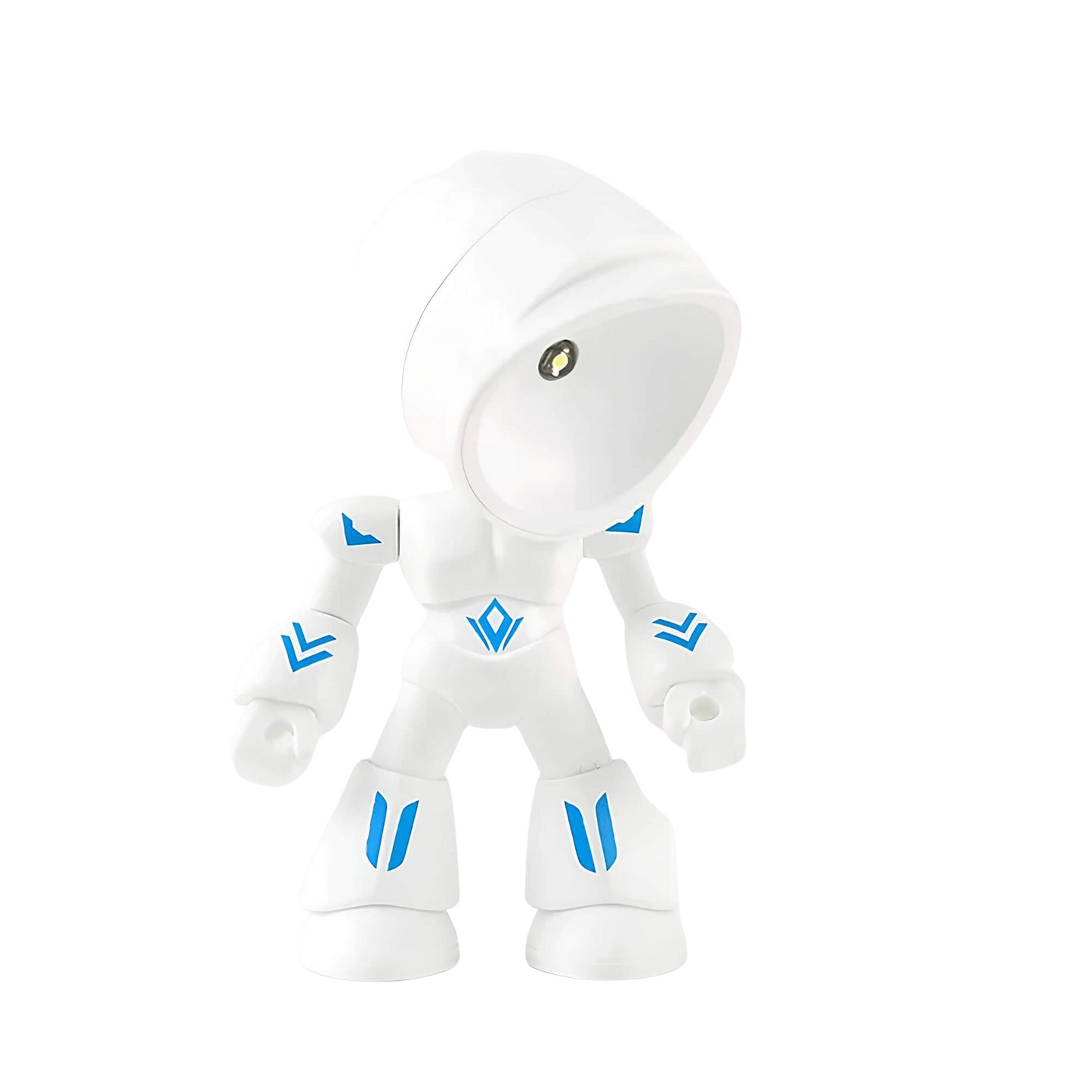 Robot Table Lamp With Soft Light For Kids Bedroom Desk And Nightstand