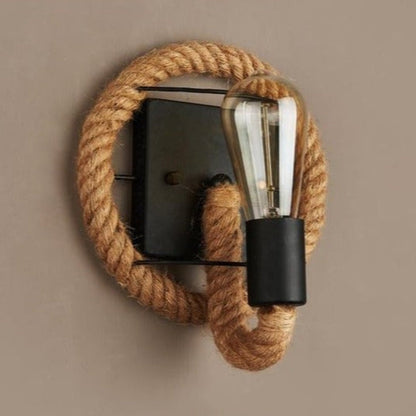 Rope Style LED Wall Light Decorative Modern Indoor Wall Lighting Fixture