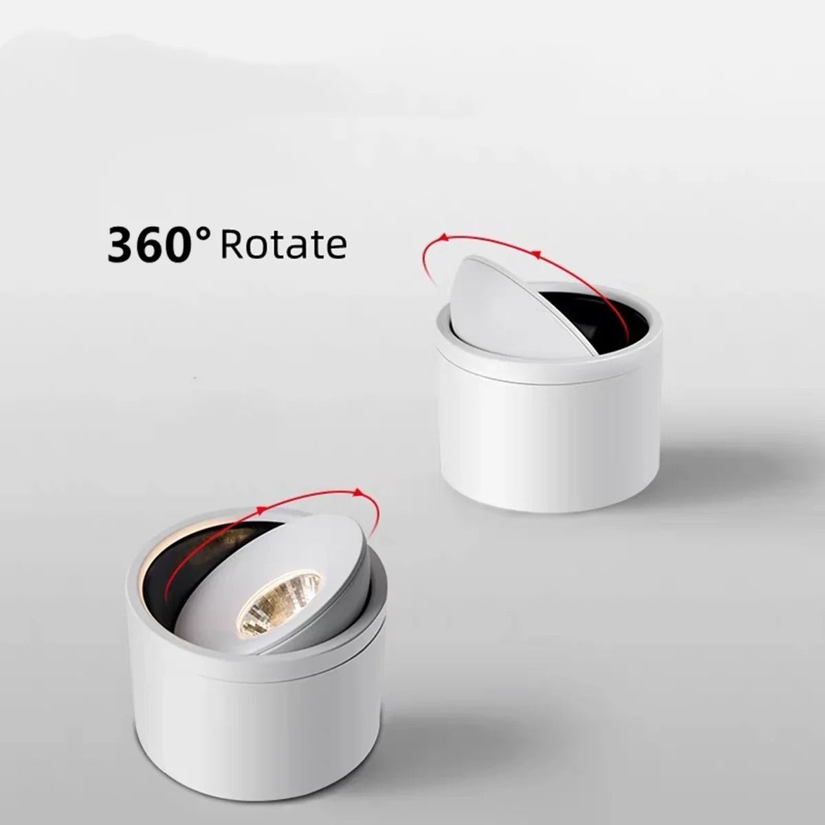 Rotatable Ceiling Spotlight Adjustable Directional Modern Surface Mounted Light