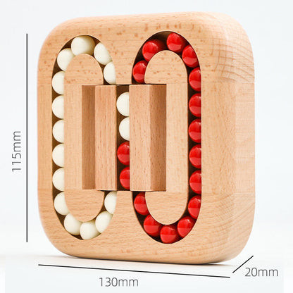 Rotating Bead Puzzle Ball Toy Colorful Skill Learning Game