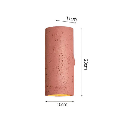 Round Tube LED Wall Light Modern Indoor Cylinder Wall Lamp