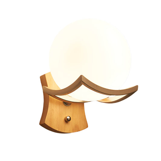 Round Wall Light Soft Ambient Glow Open Frame Design
