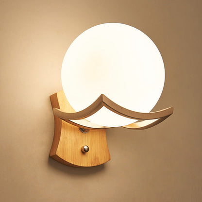 Round Wall Light Soft Ambient Glow Open Frame Design