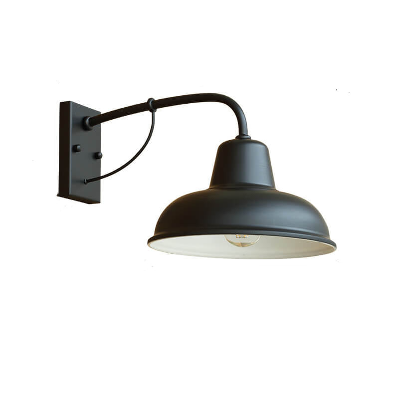 Applique da parete per esterni in stile rustico industriale, per portico e patio, attacco E26