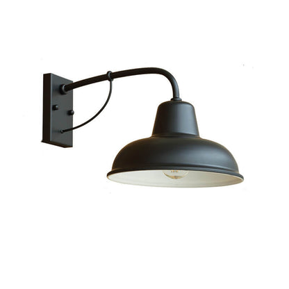 Applique da parete per esterni in stile rustico industriale, per portico e patio, attacco E26