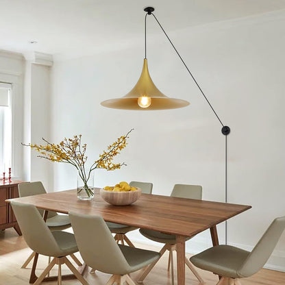 Scandinavian Pendant Light Minimalist Design Warm White Glow Metal 90–260V