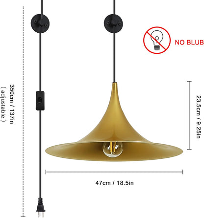 Scandinavian Pendant Light Minimalist Design Warm White Glow Metal 90–260V