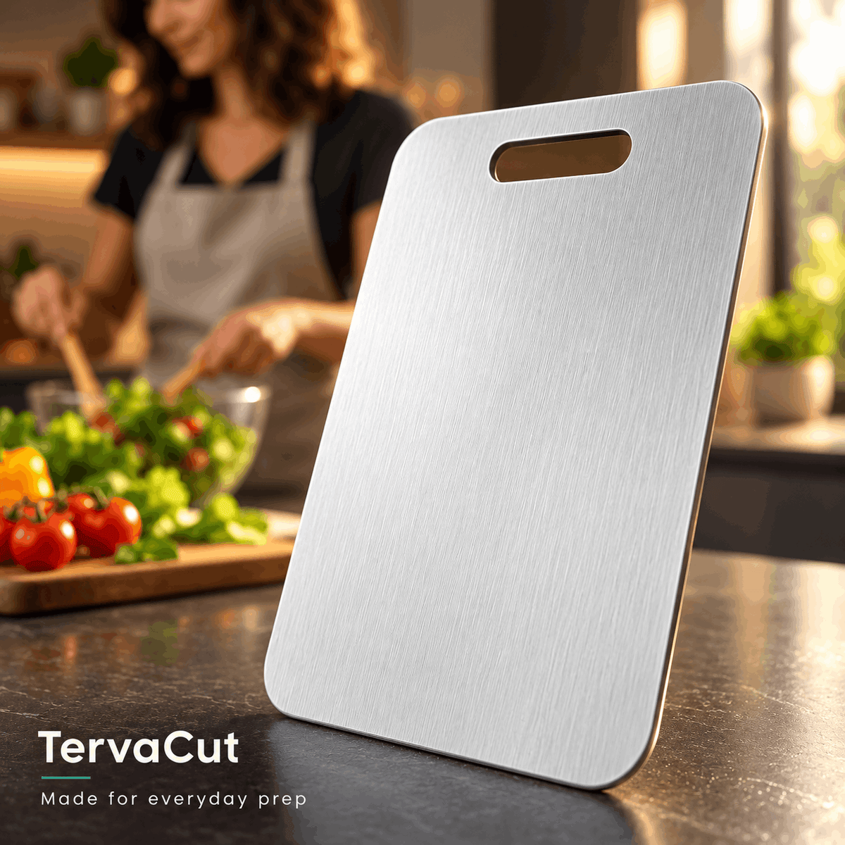 Scratch Resistant Kitchen Cutting Board Dishwasher Safe Odour Free