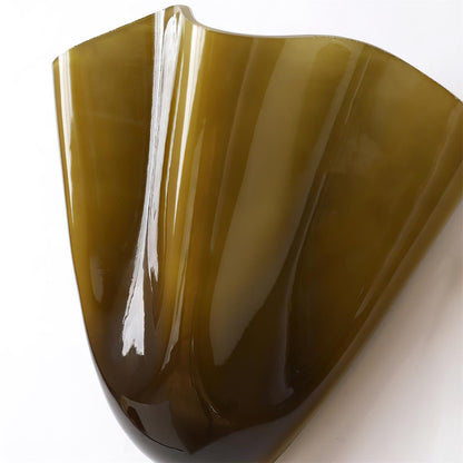 Sculptural Wall Light Glass Metal E14 Warm Glow Modern Interior