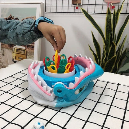 Shark Bite Family Board Game Interactive Fishing Action Game for Kids and Adults
