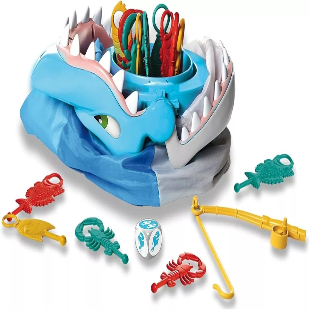 Shark Bite Family Board Game Interactive Fishing Action Game for Kids and Adults
