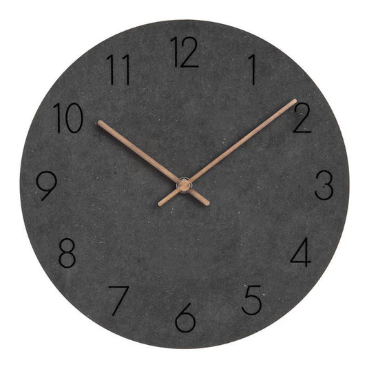 Silent Nordic Wall Clock Minimalist Design – Modern Scandinavian Wall Clock for Living Room, Bedroom & Office