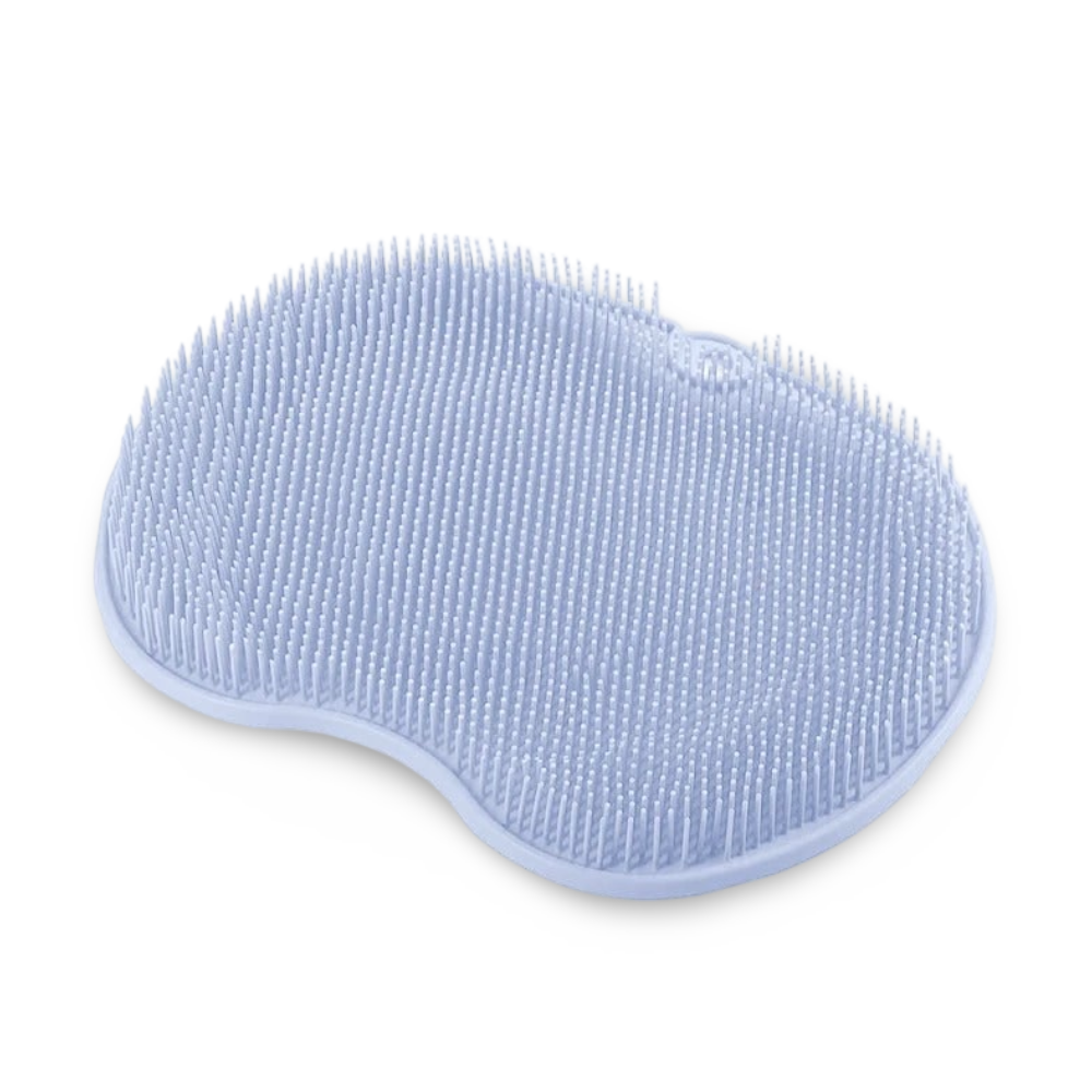Silicone Shower Foot Scrubber Mat with Suction Cups