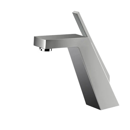 Single Handle Bathroom Sink Faucet Modern Curved Basin Mixer Tap
