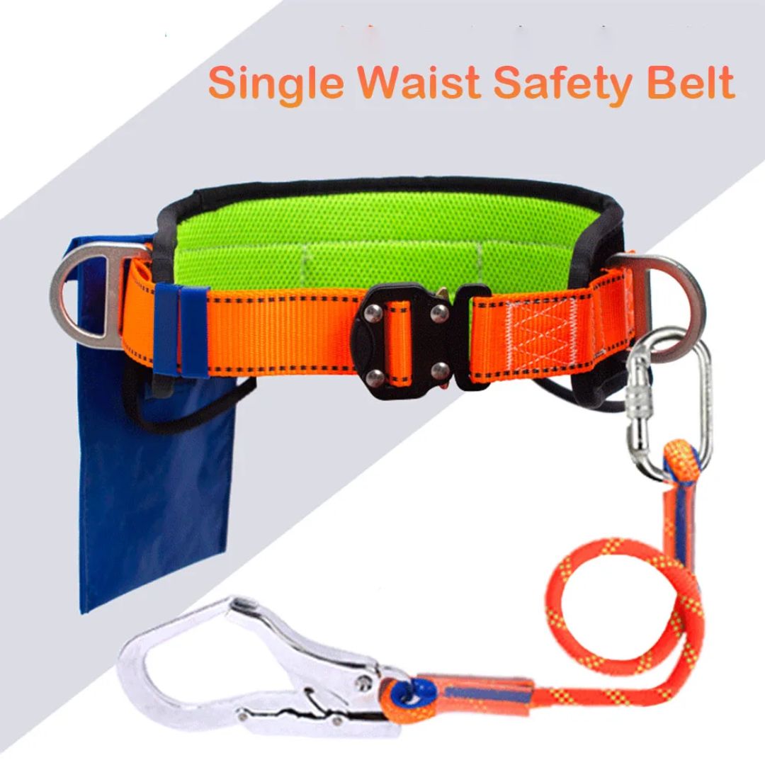 Single Hip Safety Work Harness – Adjustable Support Belt for Working at Height