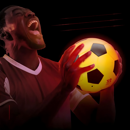 Size 5 LED Light Up Soccer Ball for Evening Play