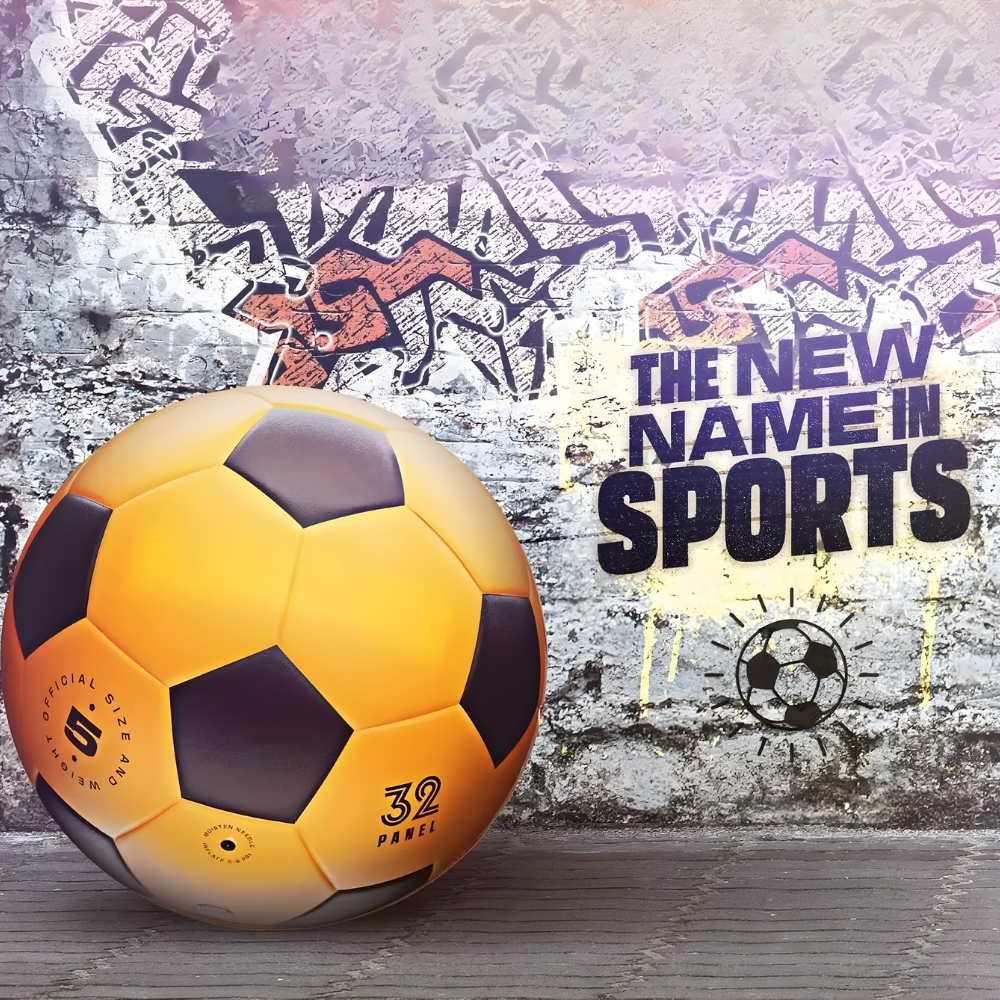 Size 5 LED Light Up Soccer Ball for Evening Play