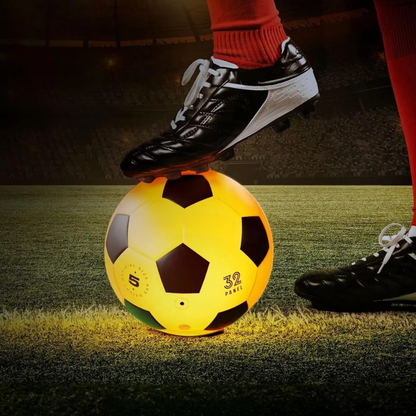 Size 5 LED Light Up Soccer Ball for Evening Play