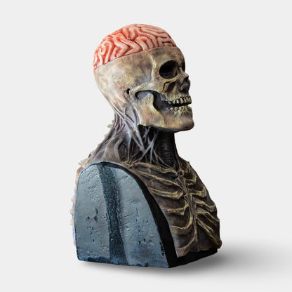 Skeleton Halloween Mask Movable Jaw Full Head Cosplay Costume Accessory