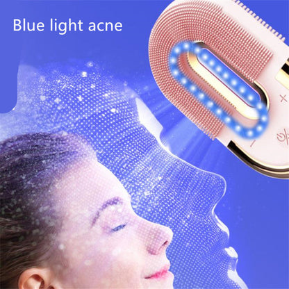 Skin Rejuvenating Facial Cleanser – Deep Cleansing Device with Red Light Therapy and EMS Microcurrent